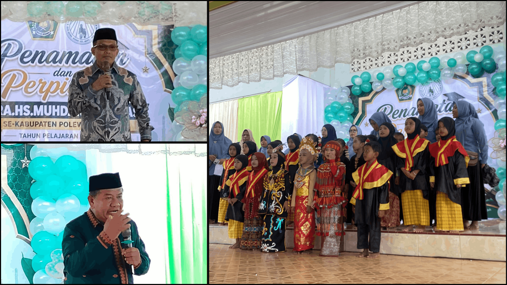 Lepas Generasi Emas, 12 RA dan 1 KB HS. Muhdar Al Attas Gelar Penamatan Akbar di Polewali Mandar.