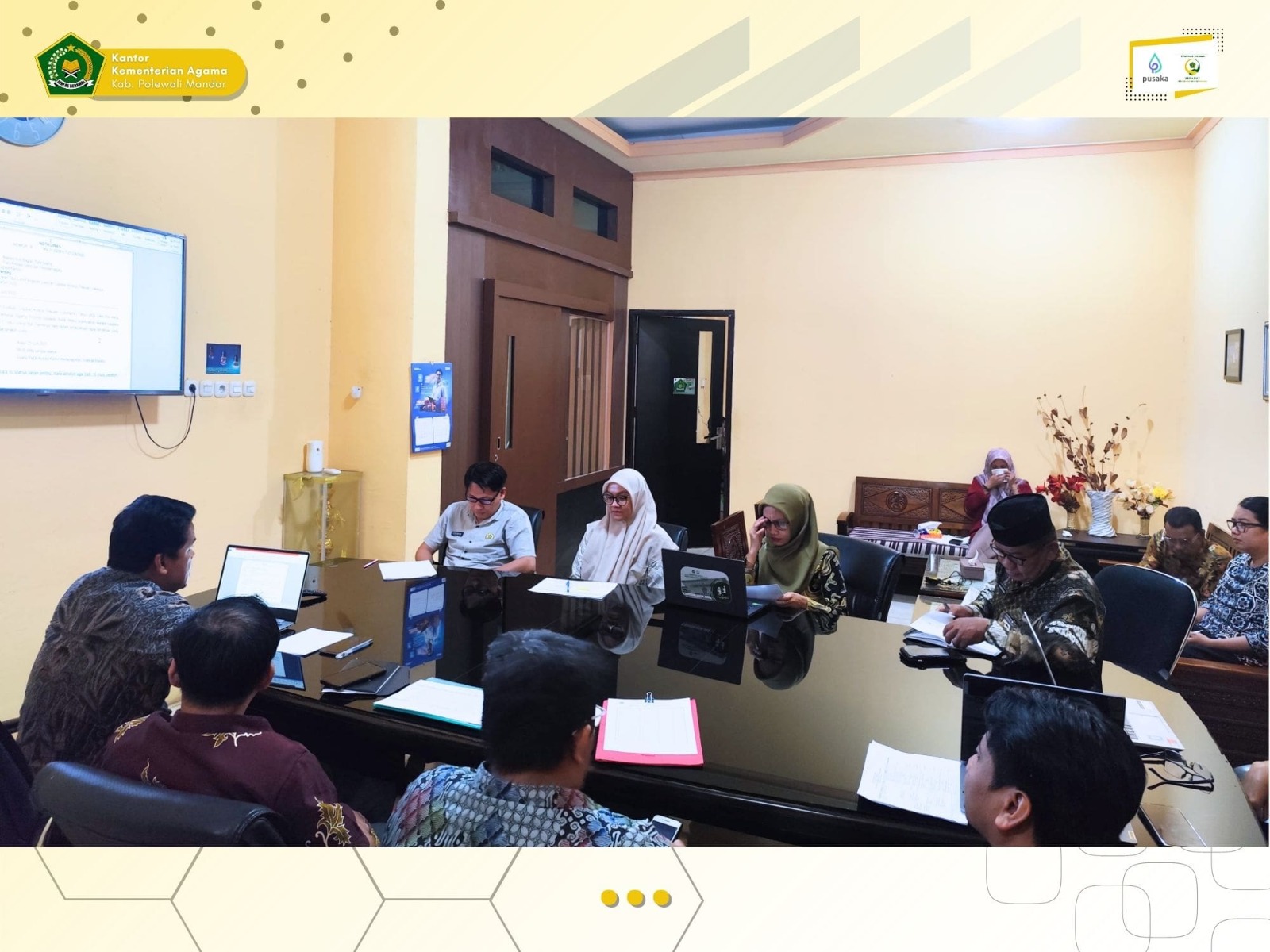 Gelar Rapat Tata Cara Pengisian Laporan Capain Kinerja Triwulan II (Kedua)