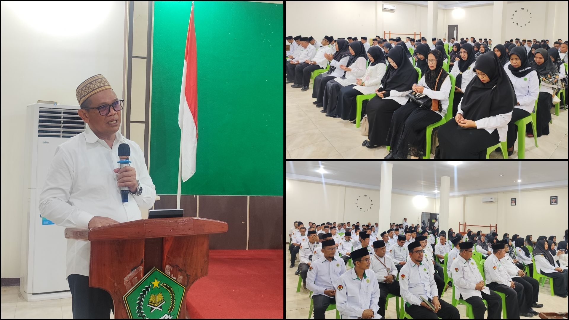 Kemenag Polman Gelar Pembinaan ASN, Tekankan Optimalisasi dan Peningkatan Kualitas Kerja