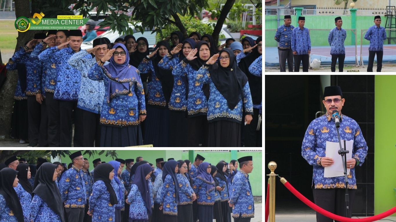 Upacara Peringatan Hari Anak Nasional 2026, Kemenag Polewali Mandar Tegaskan Komitmen Lindungi dan Penuhi Hak Anak