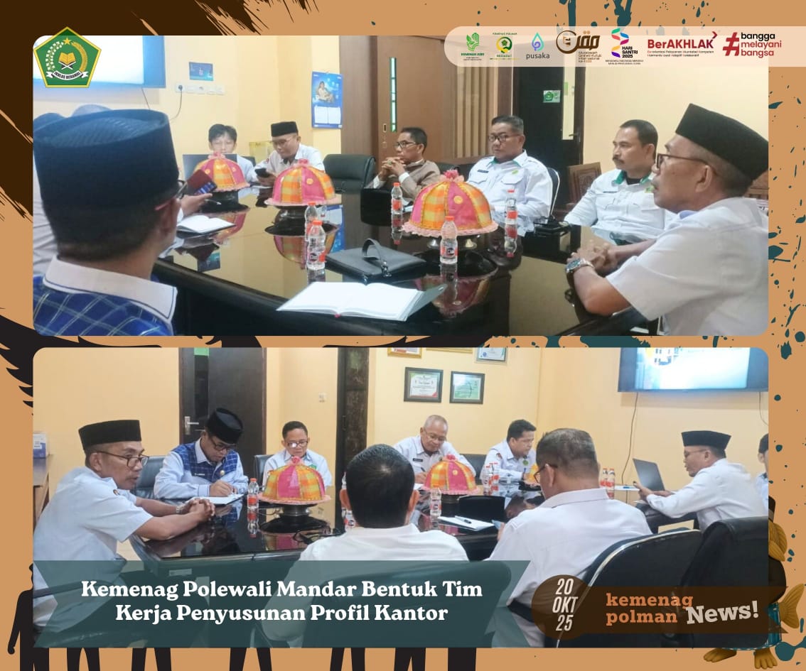 Kemenag Polewali Mandar Bentuk Tim Kerja Penyusunan Profil Kantor