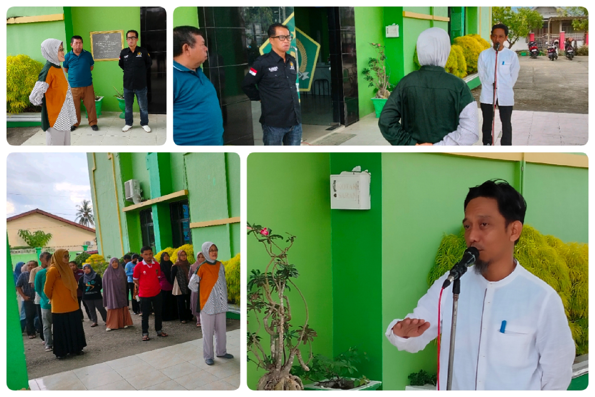 Apel Akhir Pekan: Plh. Kepala Kantor Ingatkan Kewaspadaan Selama Libur Panjang