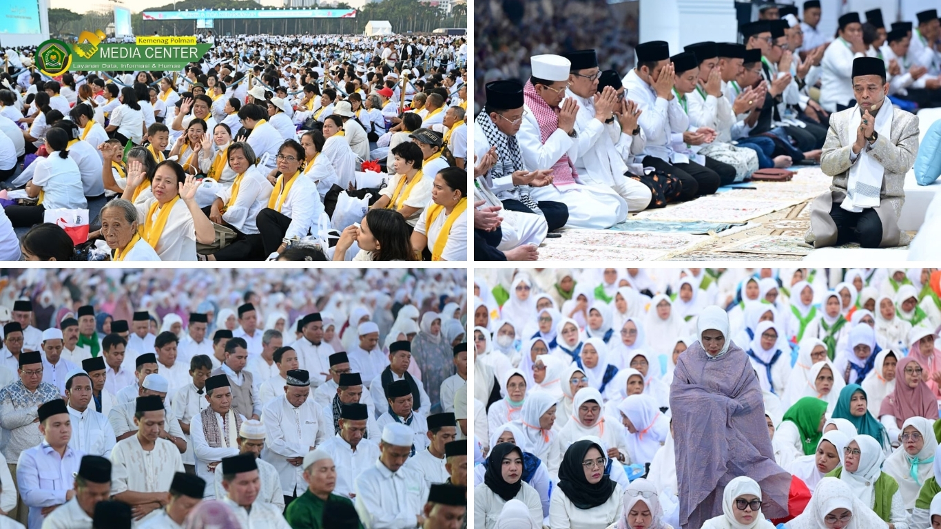 100.000 Jemaah Hadiri Zikir dan Doa Kebangsaan di Monas, Wujud Syukur atas Kemerdekaan Indonesia