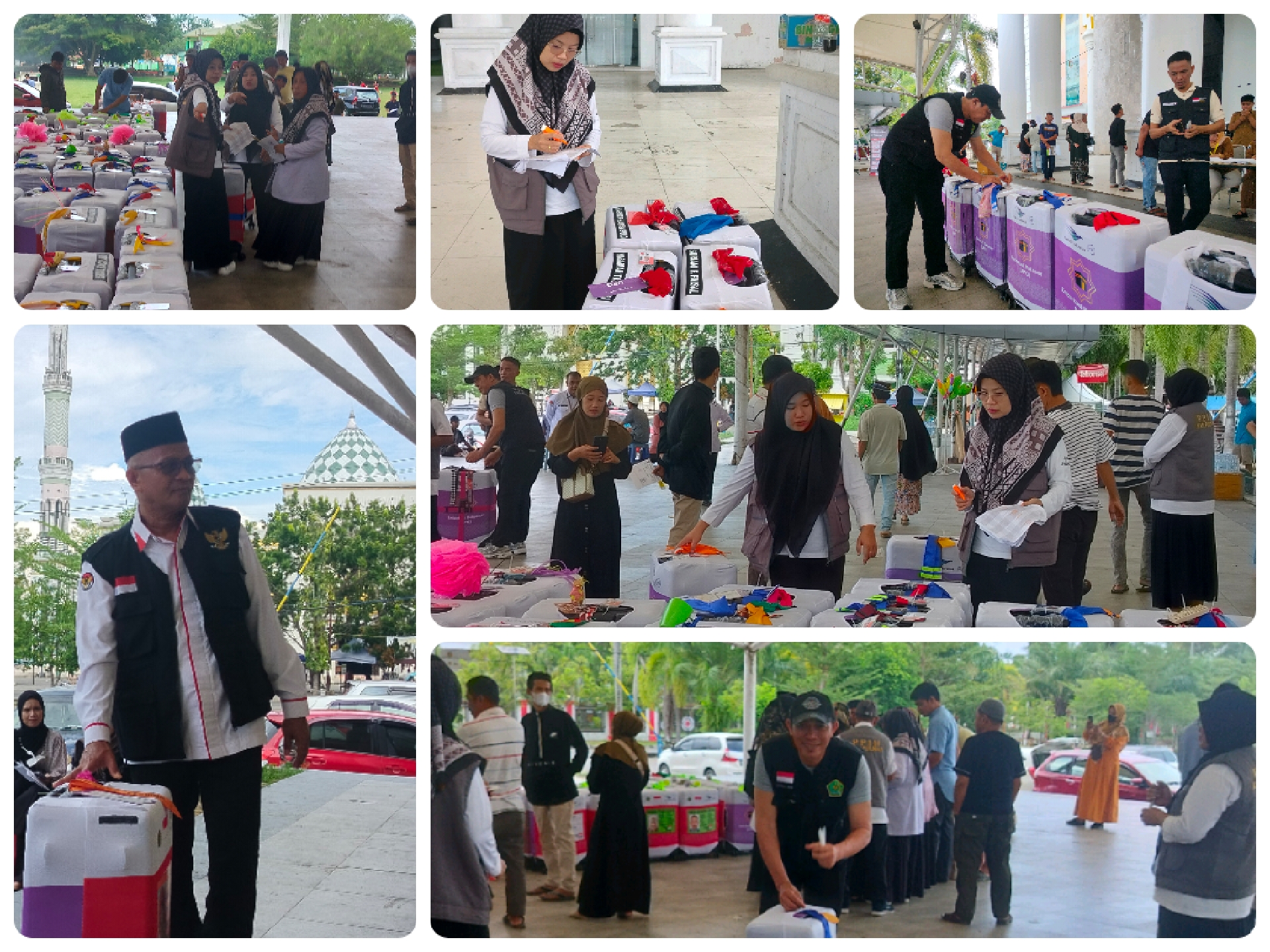 Jelang Keberangkatan Kloter 11, Panitia Terima 281 Koper Calon Jemaah Haji
