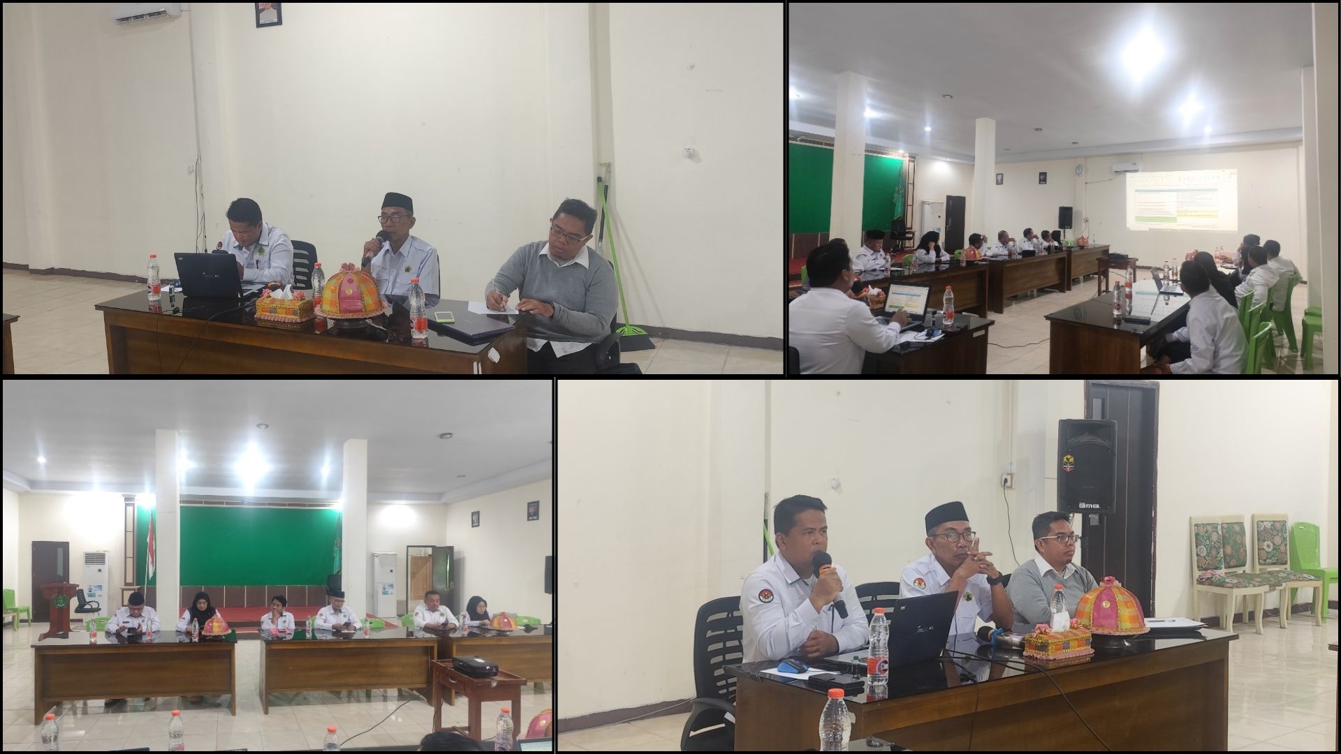 Rapat Penyusunan Laporan Kinerja Triwulan I, Kemenag Polman Tekankan Akuntabilitas dan Konsistensi Kinerja