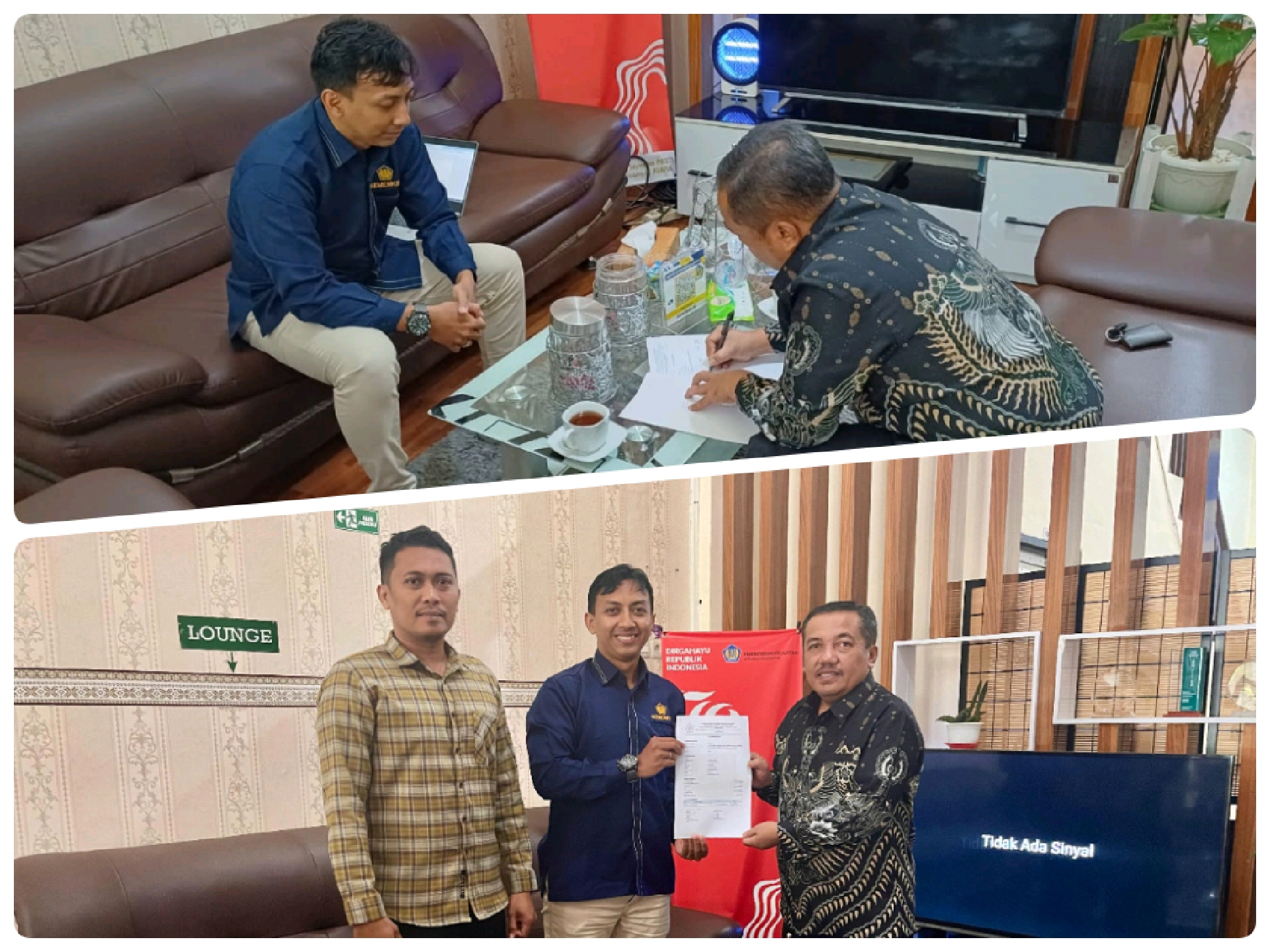 Penandatanganan Berita Acara Lelang di KPKNL Mamuju, Wujud Komitmen Peningkatan Layanan Haji dan Umrah