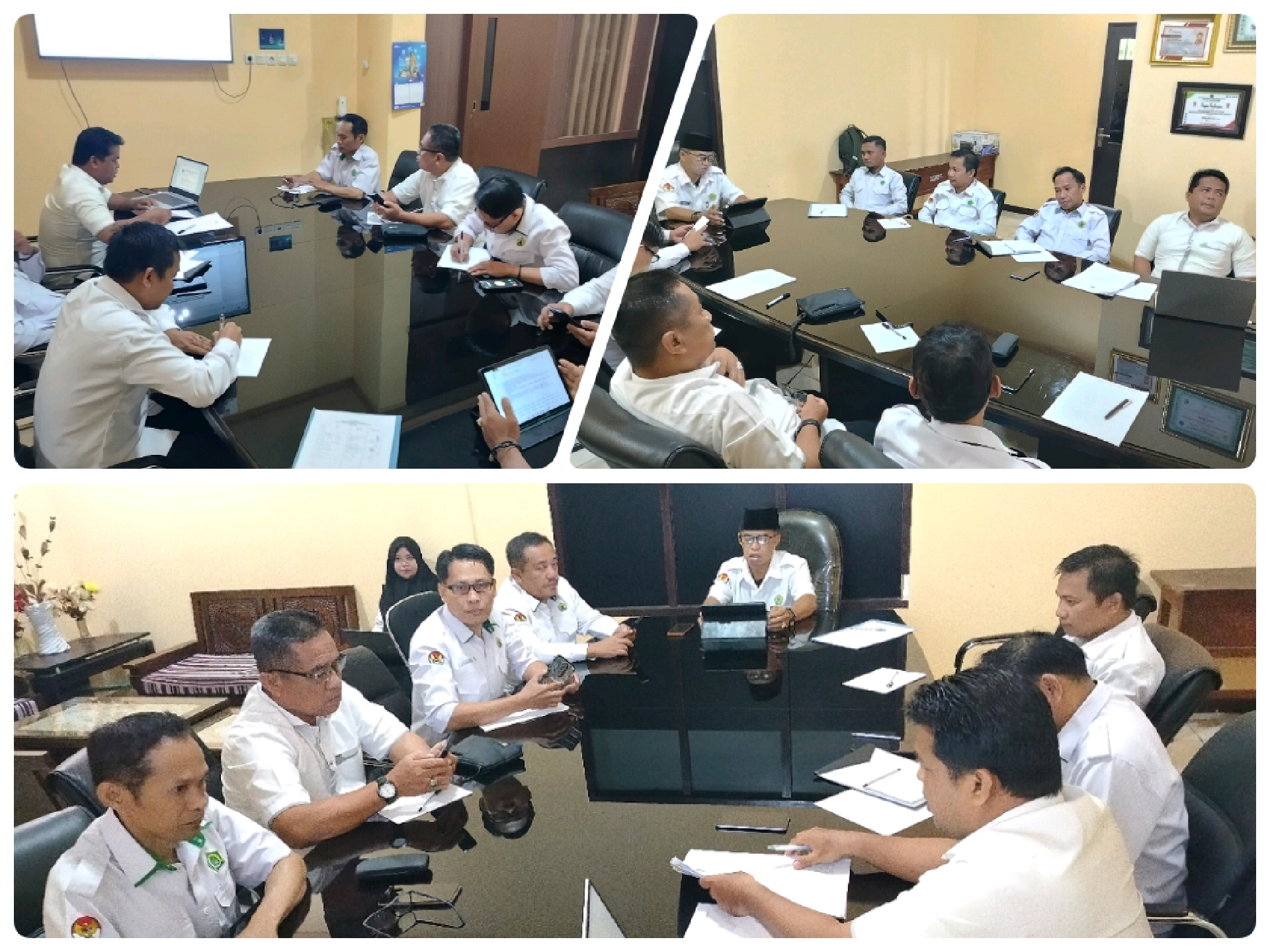 Rapat Tim Kerja Zona Integritas Kemenag Polewali Mandar Bahas Penguatan Program Kerja