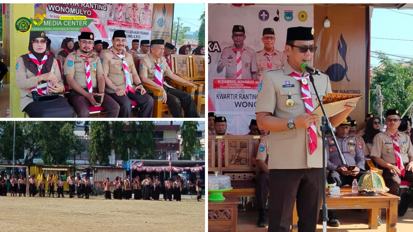 Semarak Peringatan Hari Pramuka ke-65 di Wonomulyo: Dorong Peran Aktif Pramuka Sukseskan Swasembada Pangan