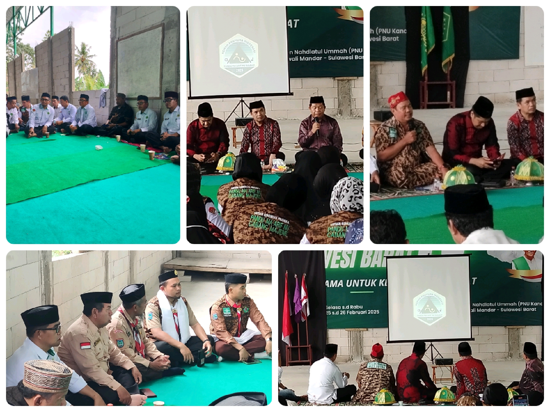 Pandu Ma'arif NU Sulbar Gelar Sosialisasi dan Launching Logo Kemah Moderasi Pramuka