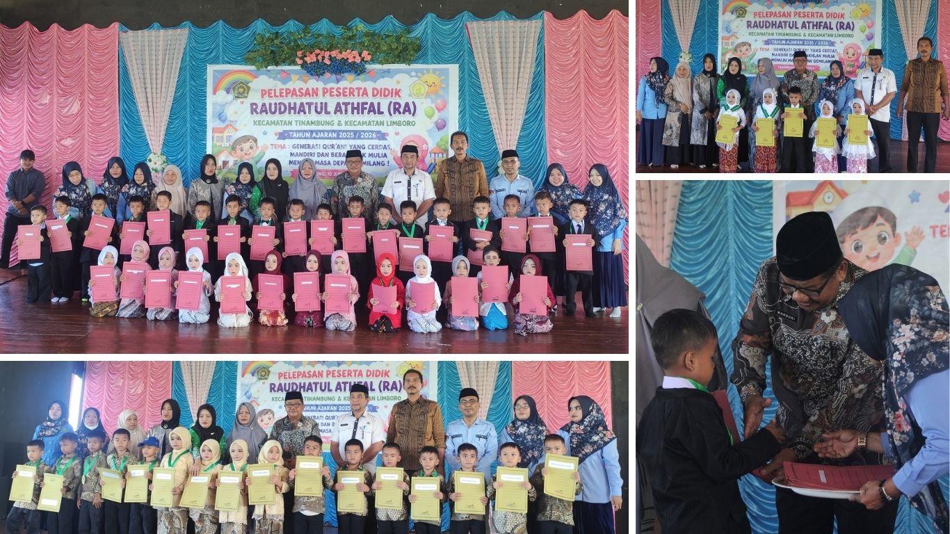 122 Generasi Qur’ani Siap Naik Level! RA Yayasan H. Faisal Sahara Gelar Pelepasan Meriah