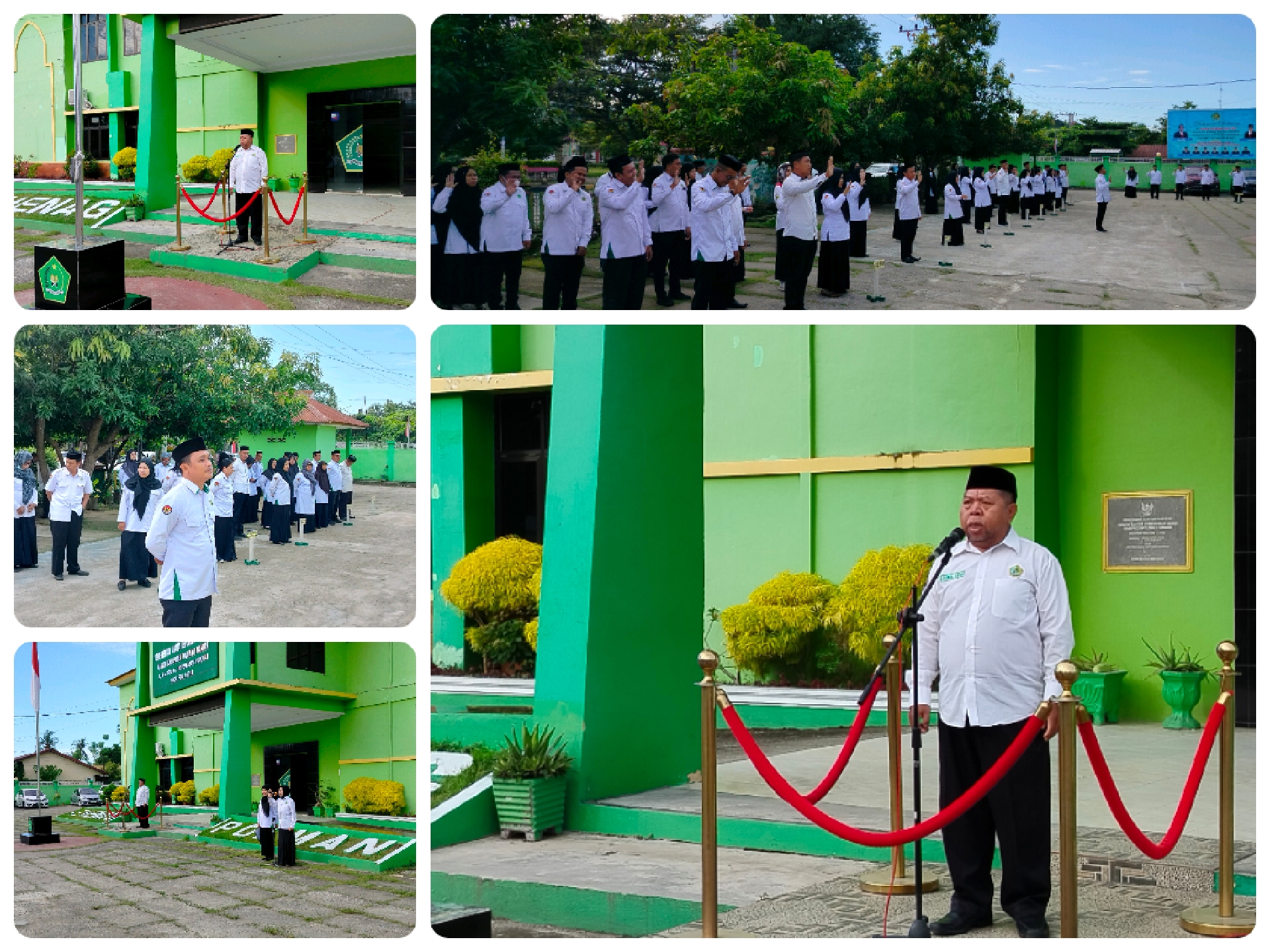 Jamaludin : Jungjung Tinggi Nilai nilai Moderasi Beragama dan Lakukan Pelayanan Terbaik