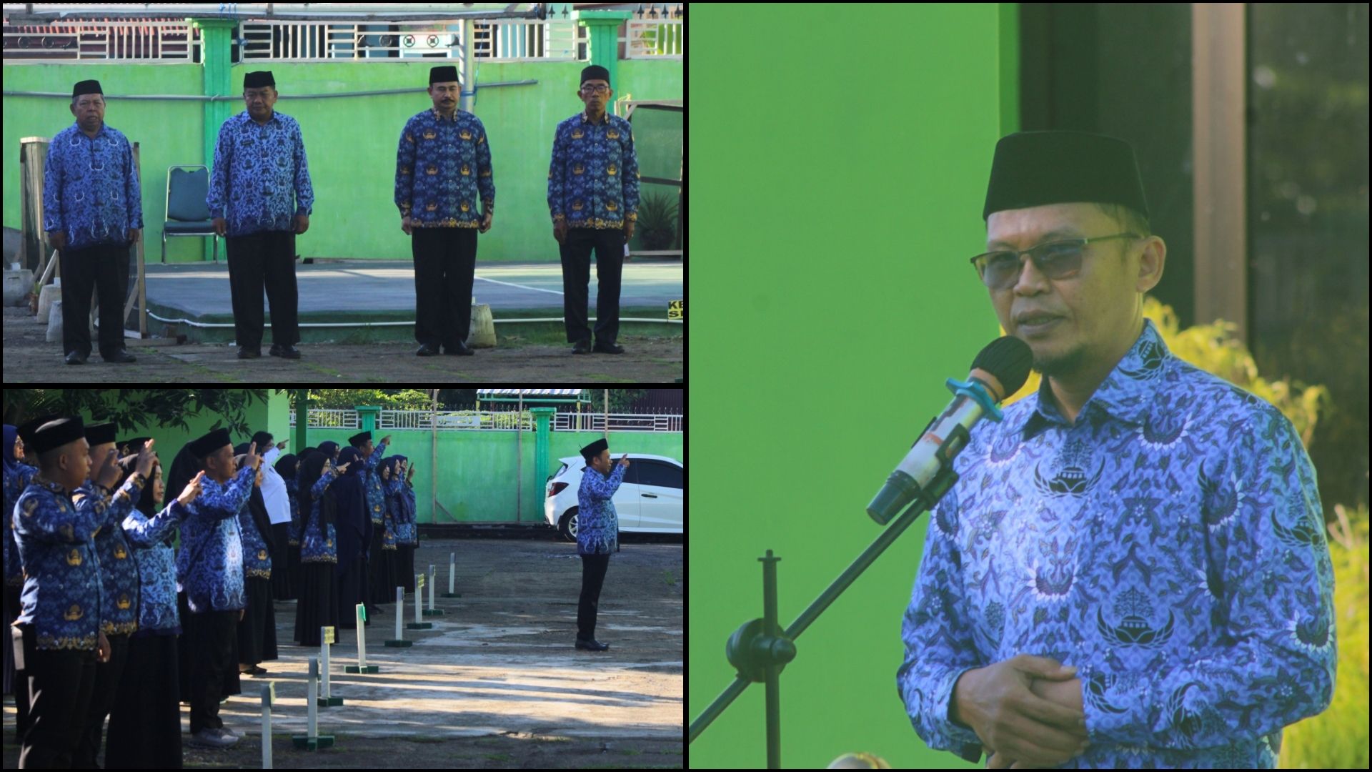 Kemenag Polewali Mandar Gelar Apel Pagi, ASN Diingatkan Jaga Kesehatan dan Marwah Institusi