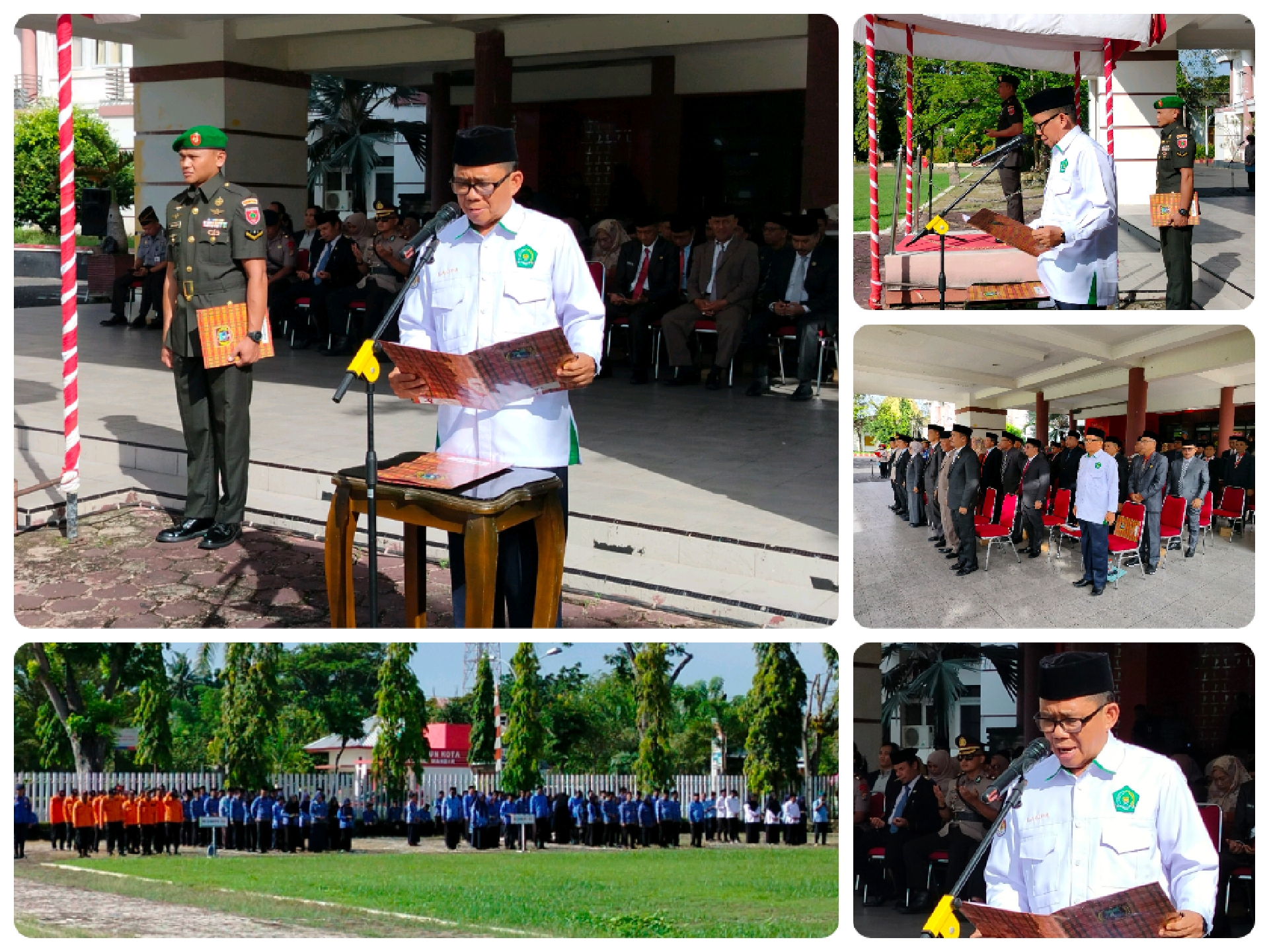 H. Laupa Hadiri dan Bacakan Doa pada Upacara Harkitnas ke-117 Tingkat Kabupaten