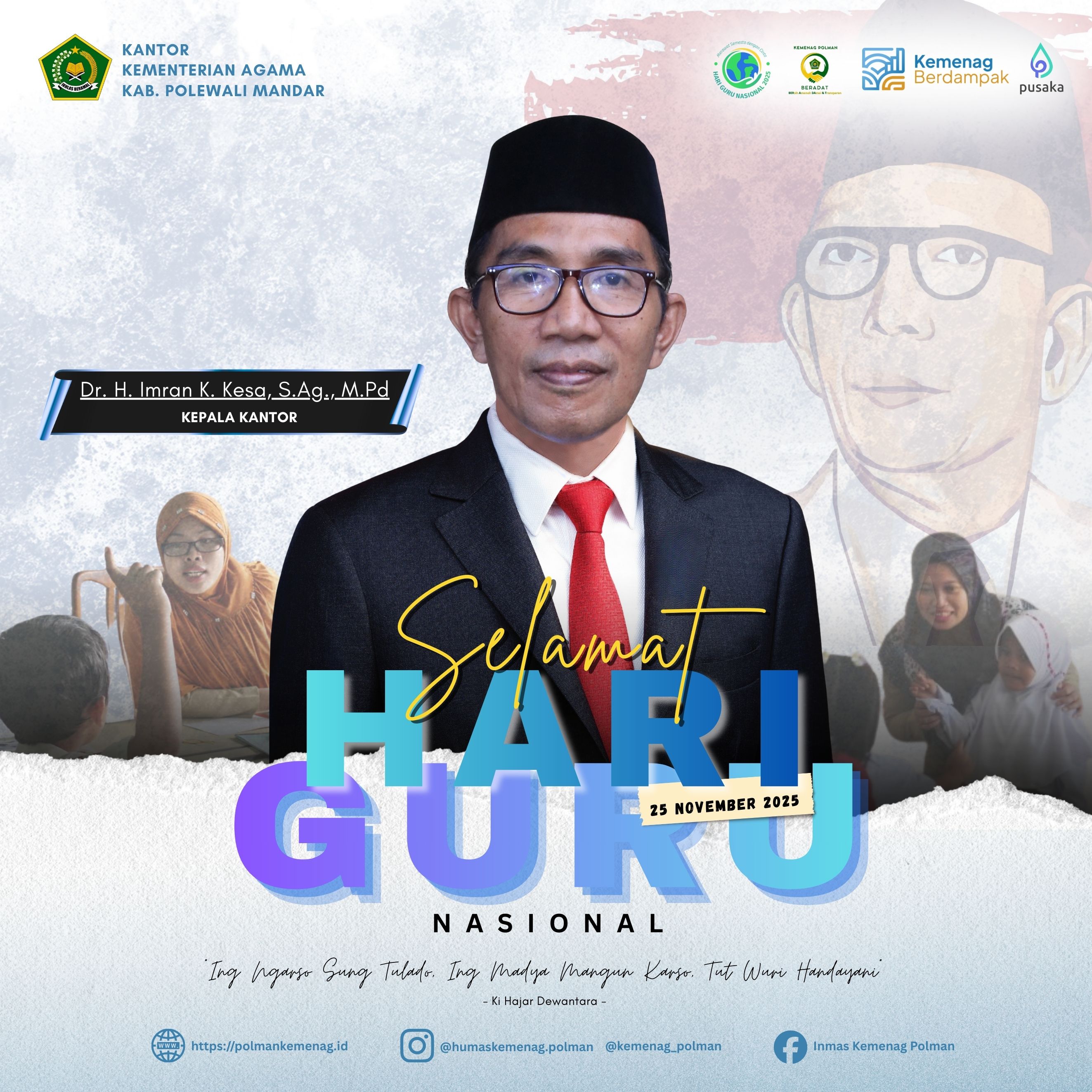 Selamat Hari Guru Nasional!